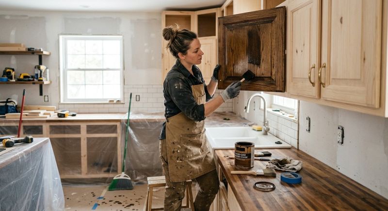 Kitchen Cabinet Refinishing in Kokomo, IN